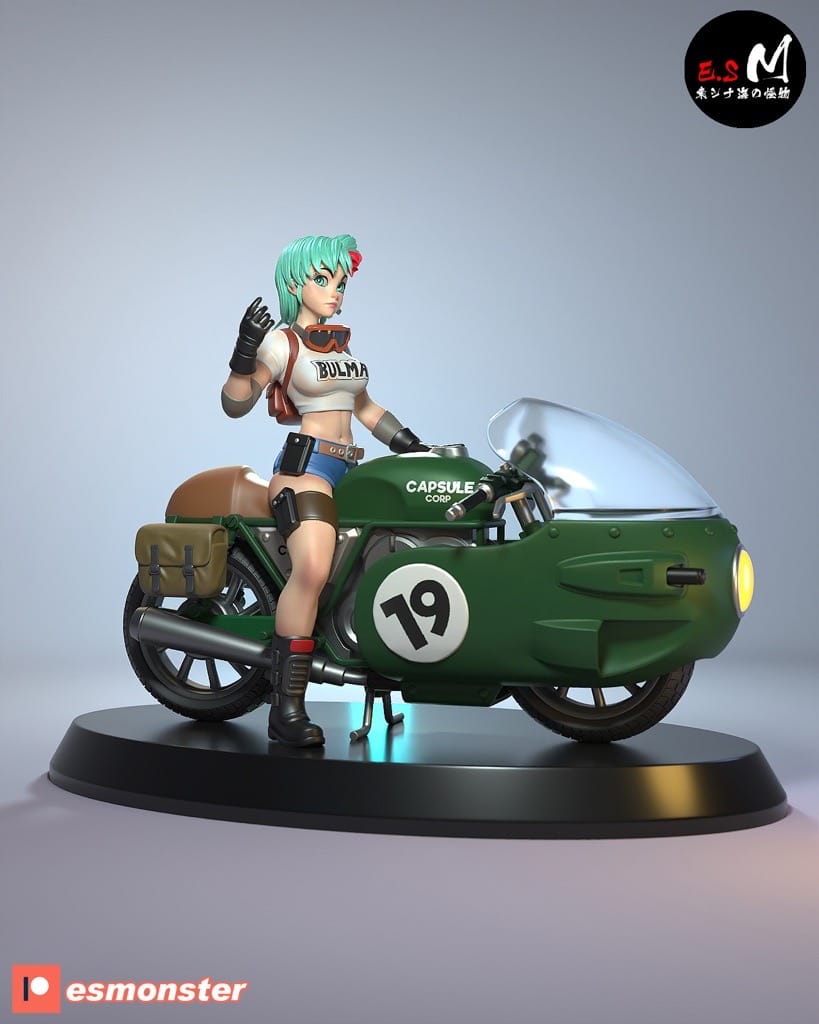 P站图纸印象馆 ESMonster 龙珠 布尔玛 ESMonster 龙珠 布尔玛