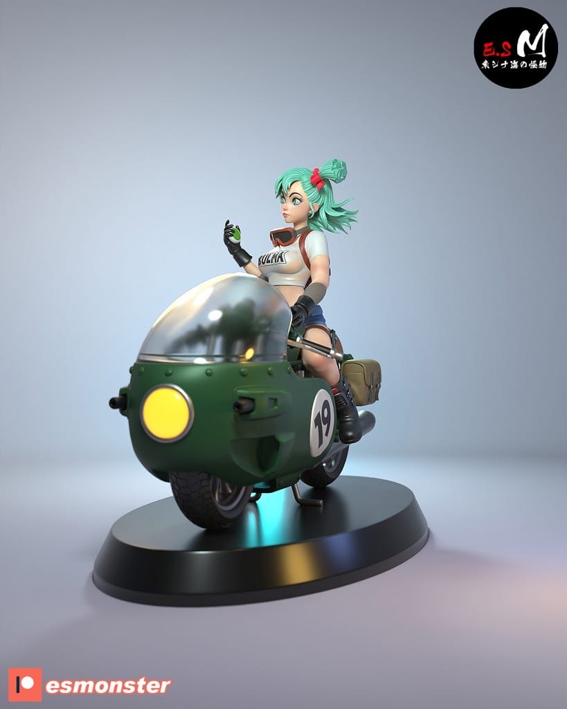 P站图纸印象馆 ESMonster 龙珠 布尔玛 ESMonster 龙珠 布尔玛