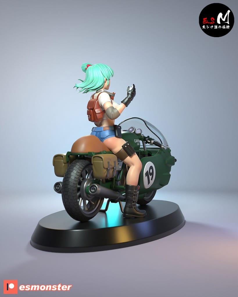 P站图纸印象馆 ESMonster 龙珠 布尔玛 ESMonster 龙珠 布尔玛