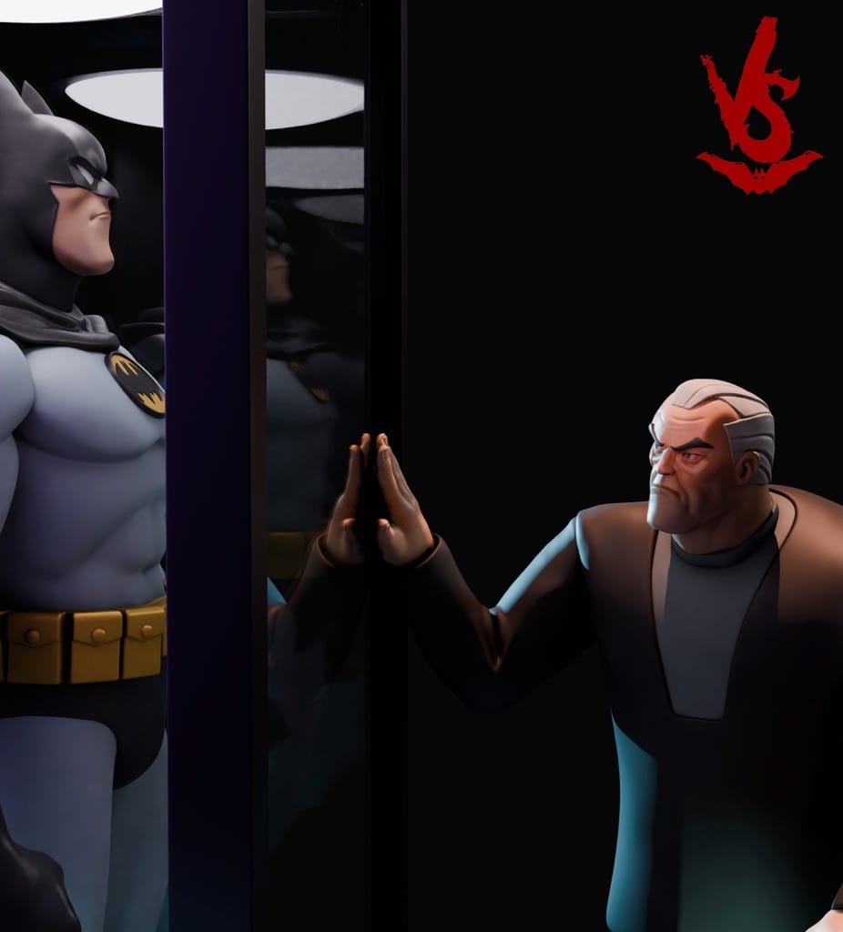 P站图纸印象馆 DC漫画 老年布鲁斯 DC漫画 老年布鲁斯