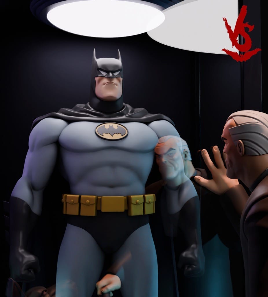 P站图纸印象馆 DC漫画 老年布鲁斯 DC漫画 老年布鲁斯