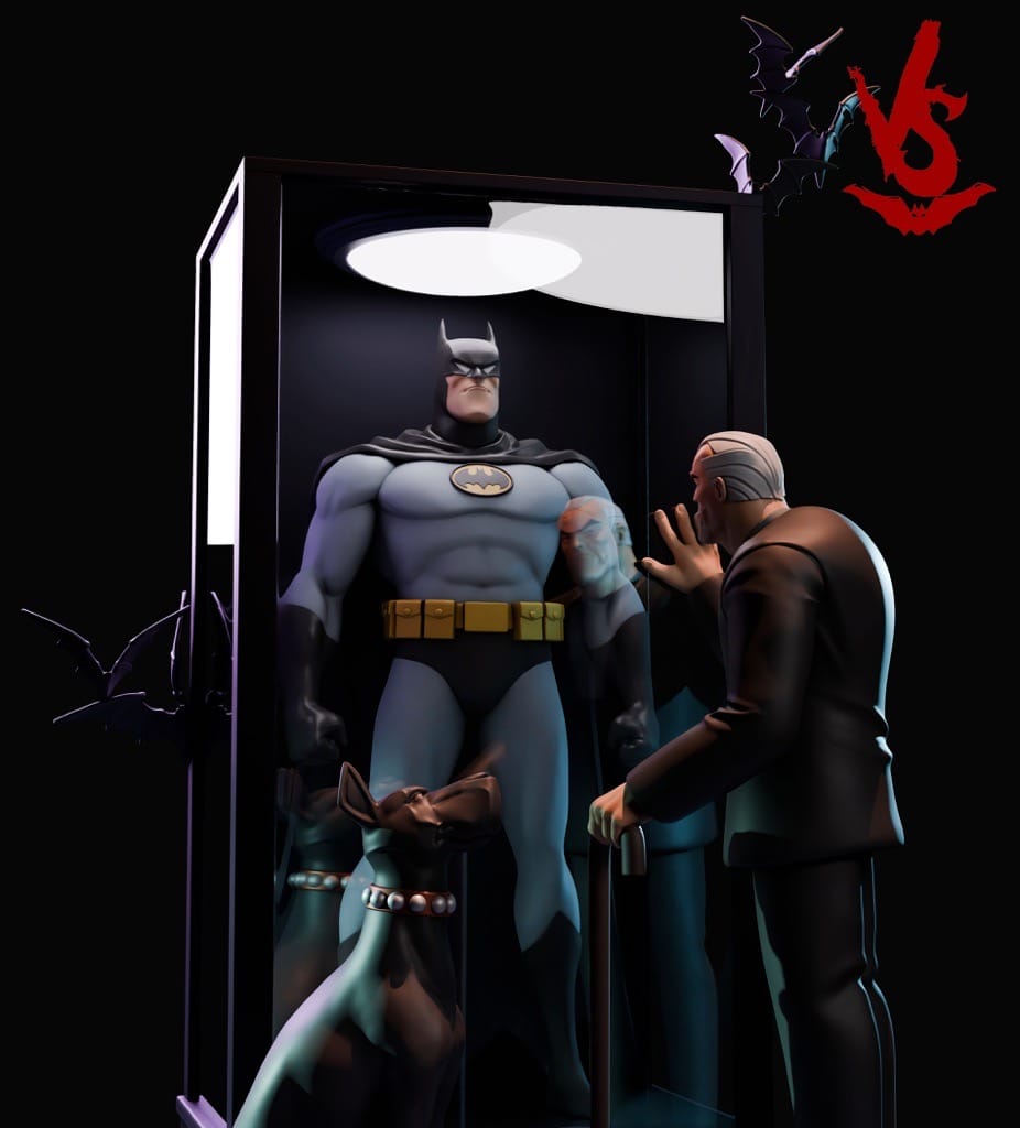 P站图纸印象馆 DC漫画 老年布鲁斯 DC漫画 老年布鲁斯