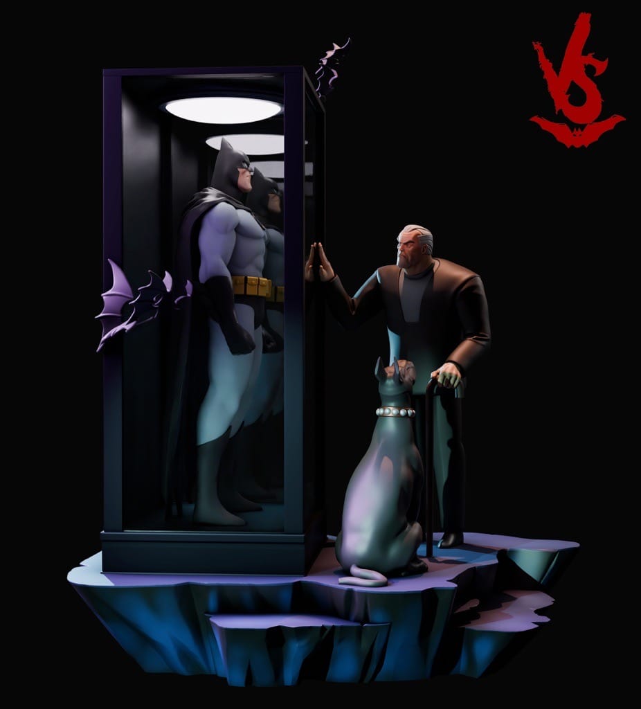 P站图纸印象馆 DC漫画 老年布鲁斯 DC漫画 老年布鲁斯