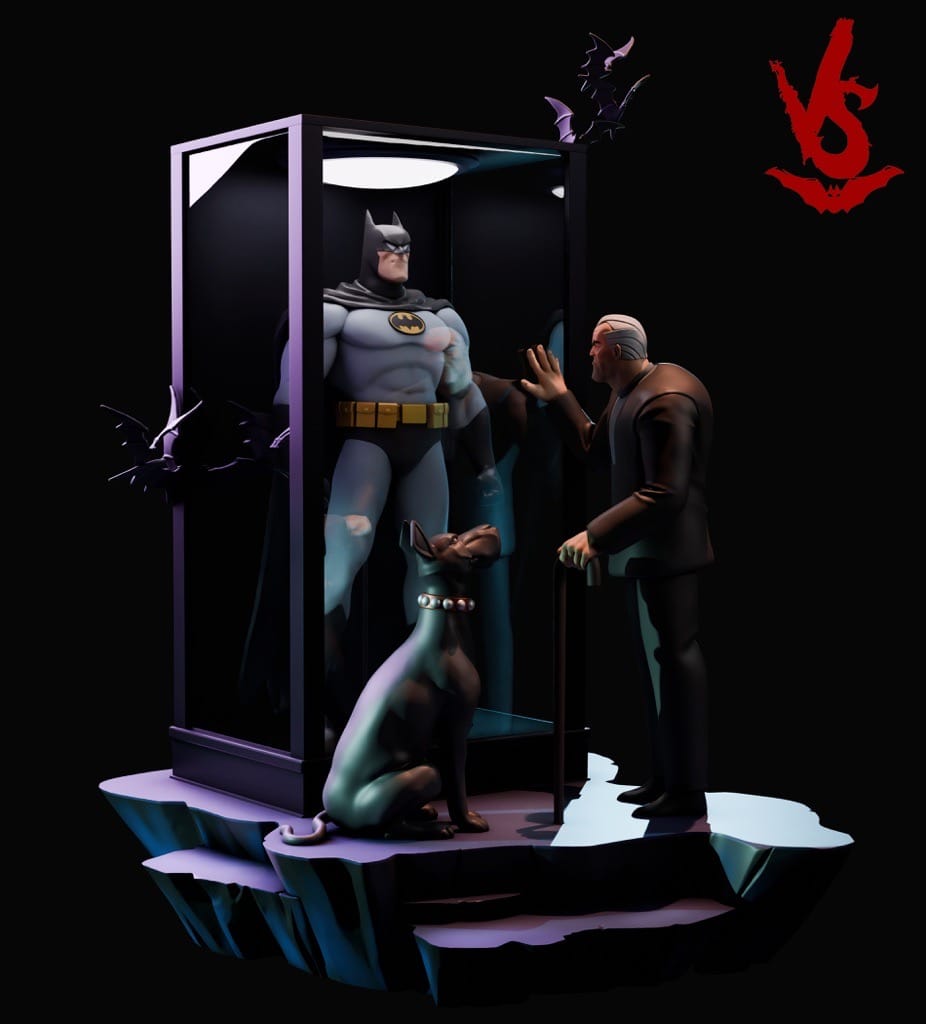 P站图纸印象馆 DC漫画 老年布鲁斯 DC漫画 老年布鲁斯