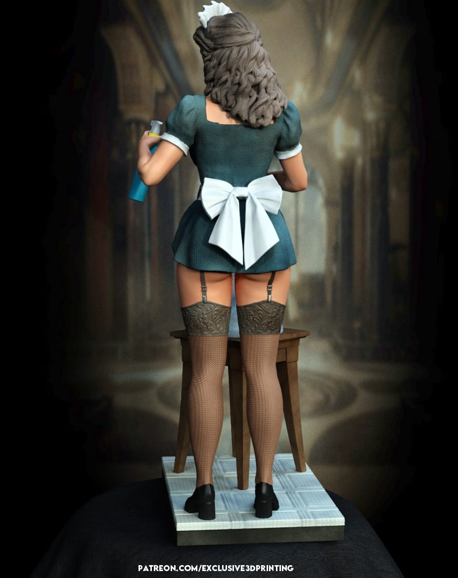 P站图纸印象馆 EXCLUSIVE 女仆 EXCLUSIVE 女仆