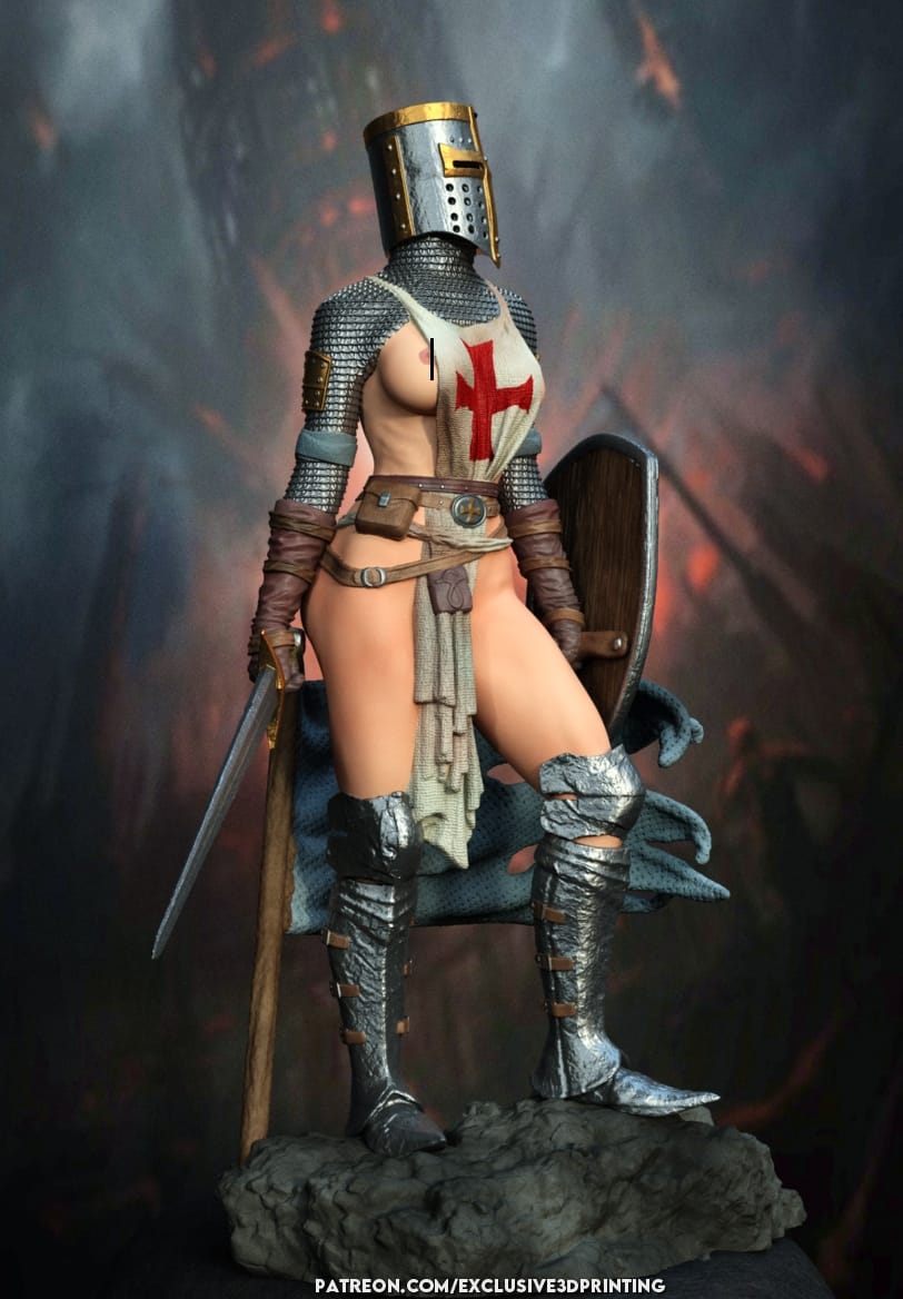 P站图纸印象馆 EXCLUSIVE 女圣殿骑士 EXCLUSIVE 女圣殿骑士