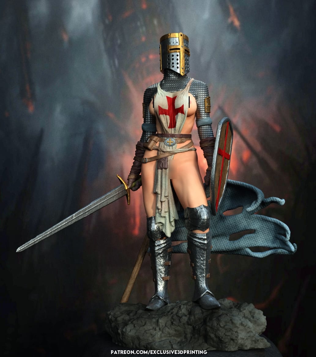 P站图纸印象馆 EXCLUSIVE 女圣殿骑士 EXCLUSIVE 女圣殿骑士