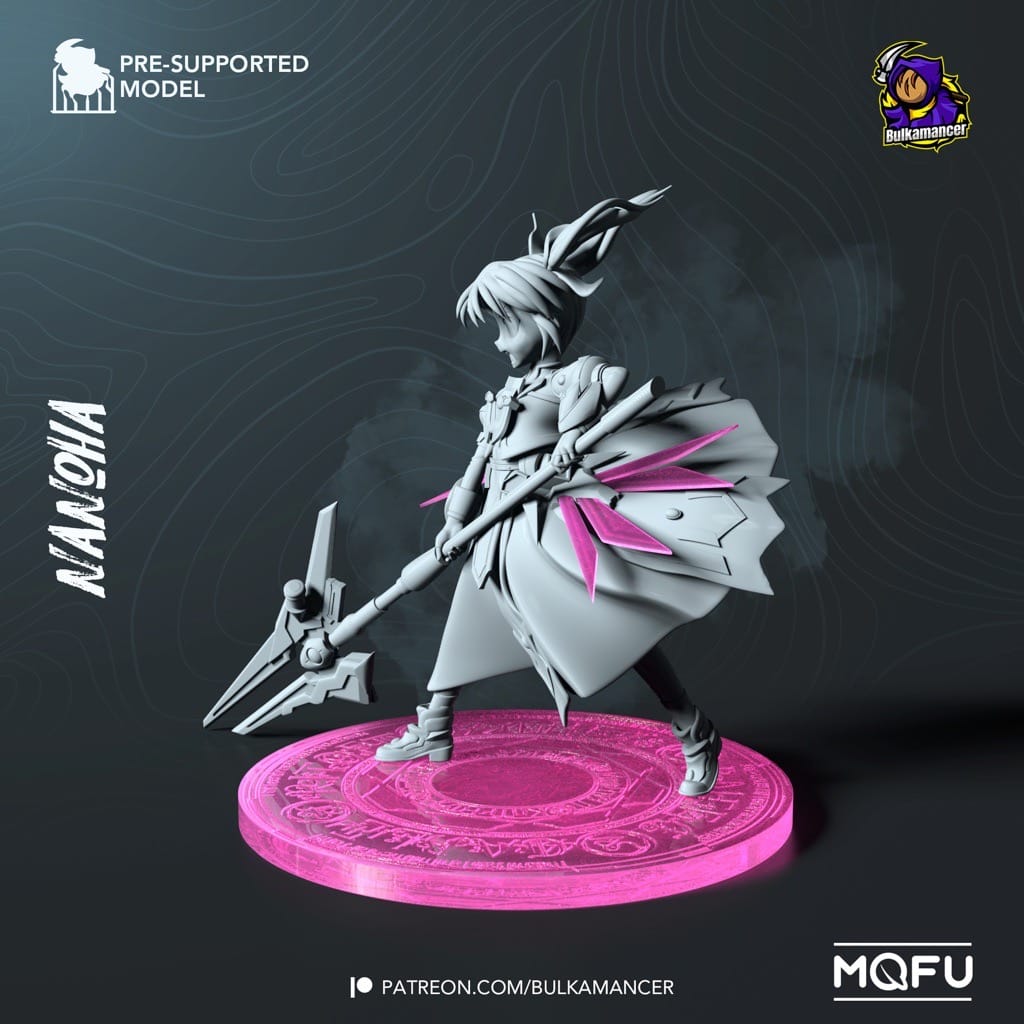 P站图纸印象馆 Bulkamancer 魔法少女奈叶 Bulkamancer 魔法少女奈叶