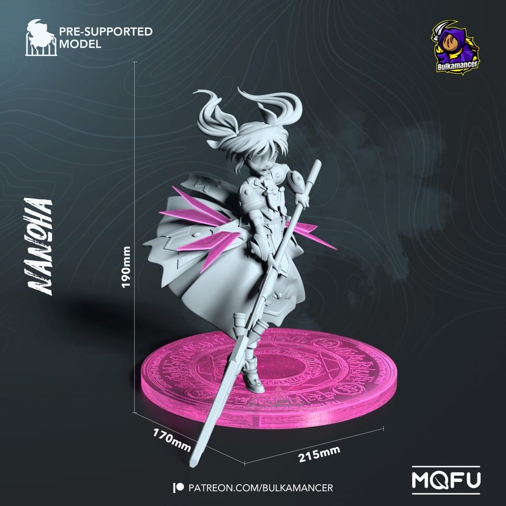 P站图纸印象馆 Bulkamancer 魔法少女奈叶 Bulkamancer 魔法少女奈叶