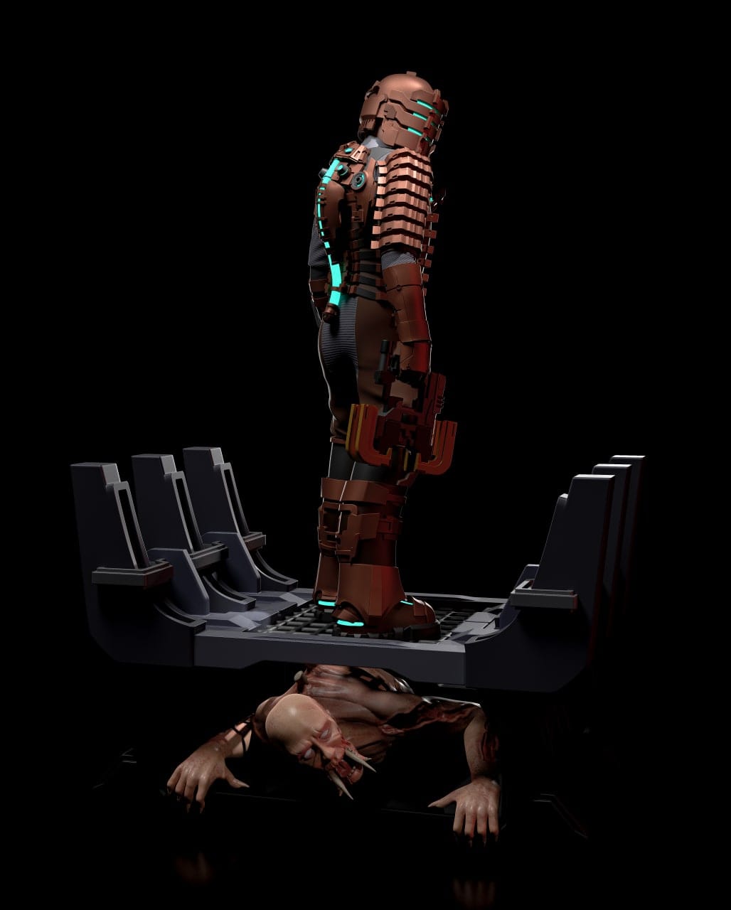 P站图纸印象馆 死亡空间 艾萨克·克拉克 死亡空间 艾萨克·克拉克