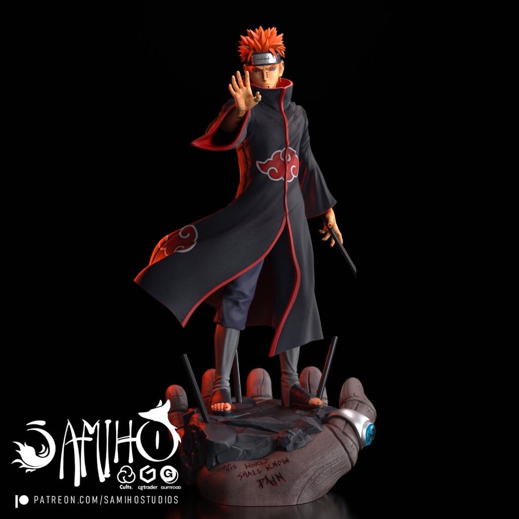 P站图纸印象馆 Samiho 火影忍者 佩恩 Samiho 火影忍者 佩恩