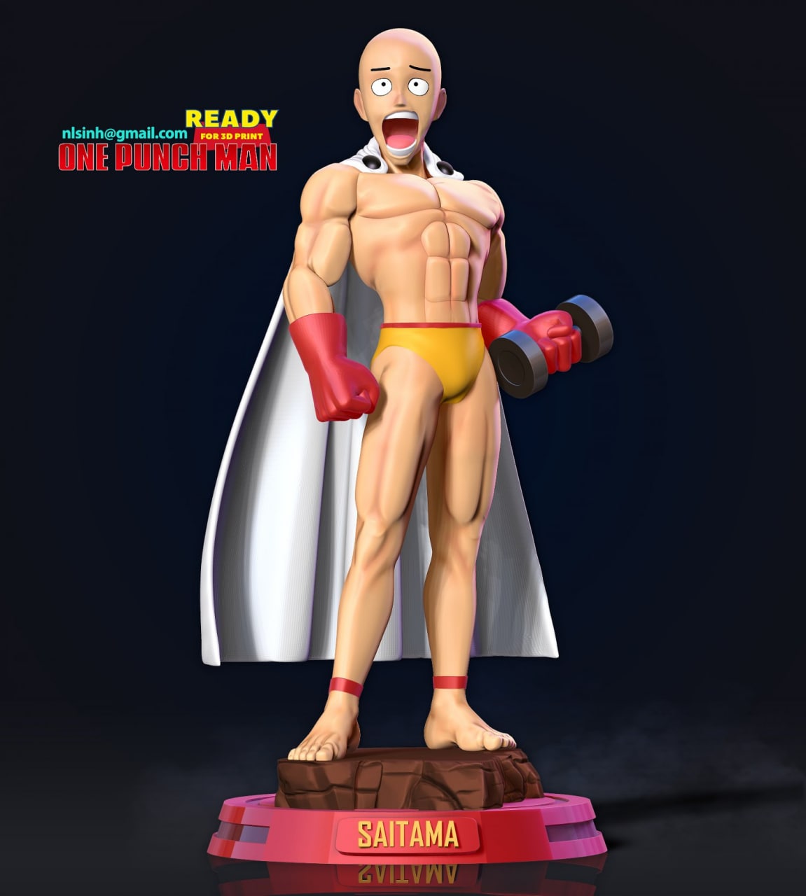 P站图纸印象馆 一拳超人 埼玉 一拳超人 埼玉