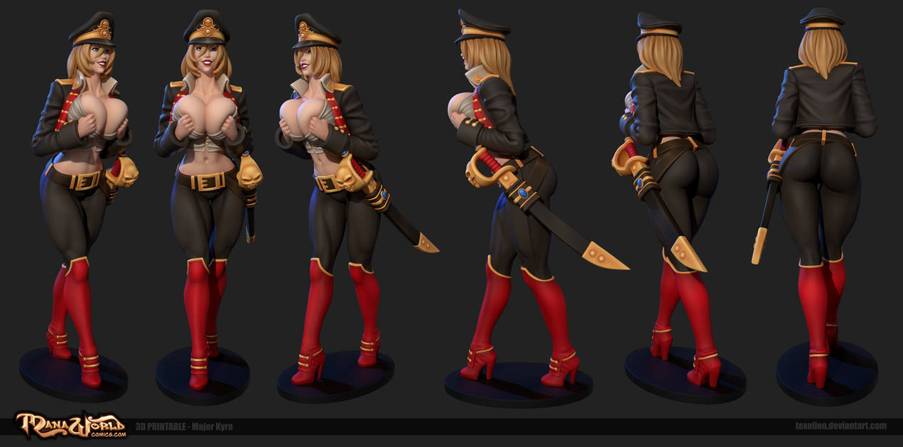 P站图纸印象馆 Texelion 凯拉少校 Texelion 凯拉少校