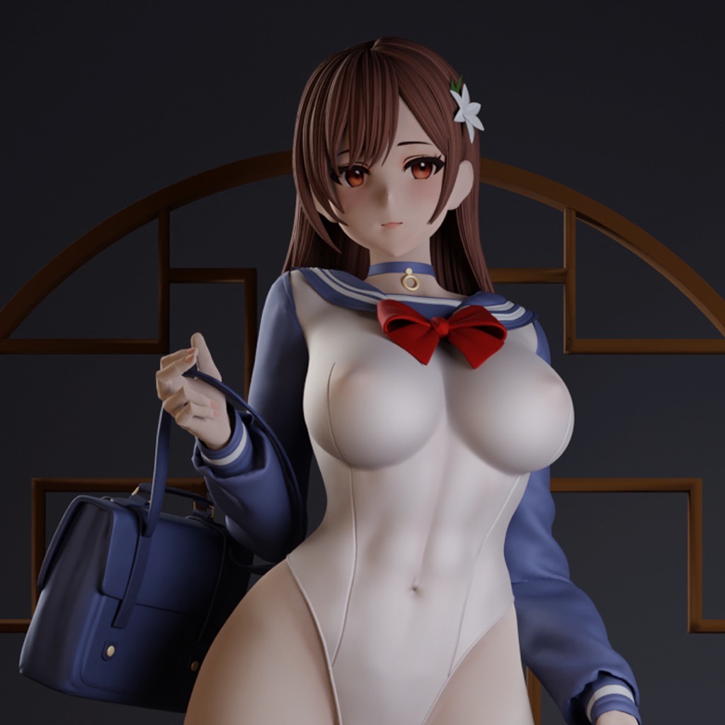 P站图纸印象馆 性感女学生 性感女学生