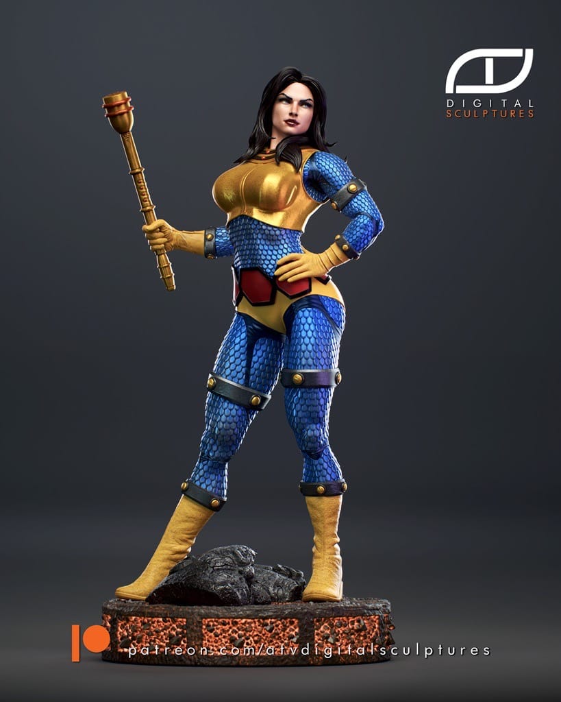 P站图纸印象馆 ATV DC漫画 大芭达 ATV DC漫画 大芭达