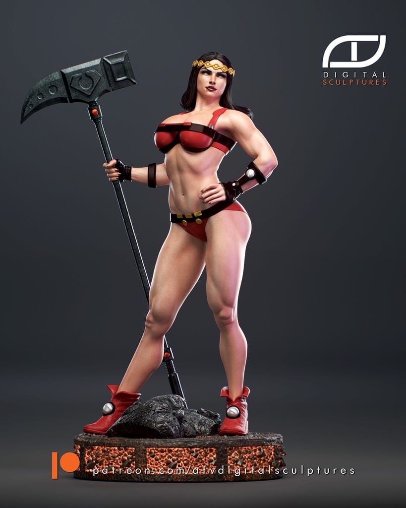 P站图纸印象馆 ATV DC漫画 大芭达 ATV DC漫画 大芭达