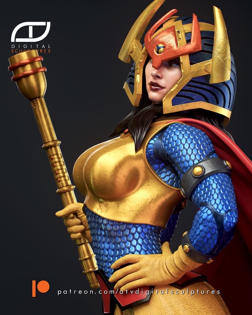 P站图纸印象馆 ATV DC漫画 大芭达 ATV DC漫画 大芭达