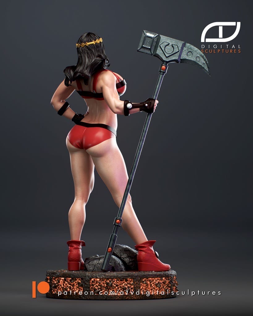 P站图纸印象馆 ATV DC漫画 大芭达 ATV DC漫画 大芭达