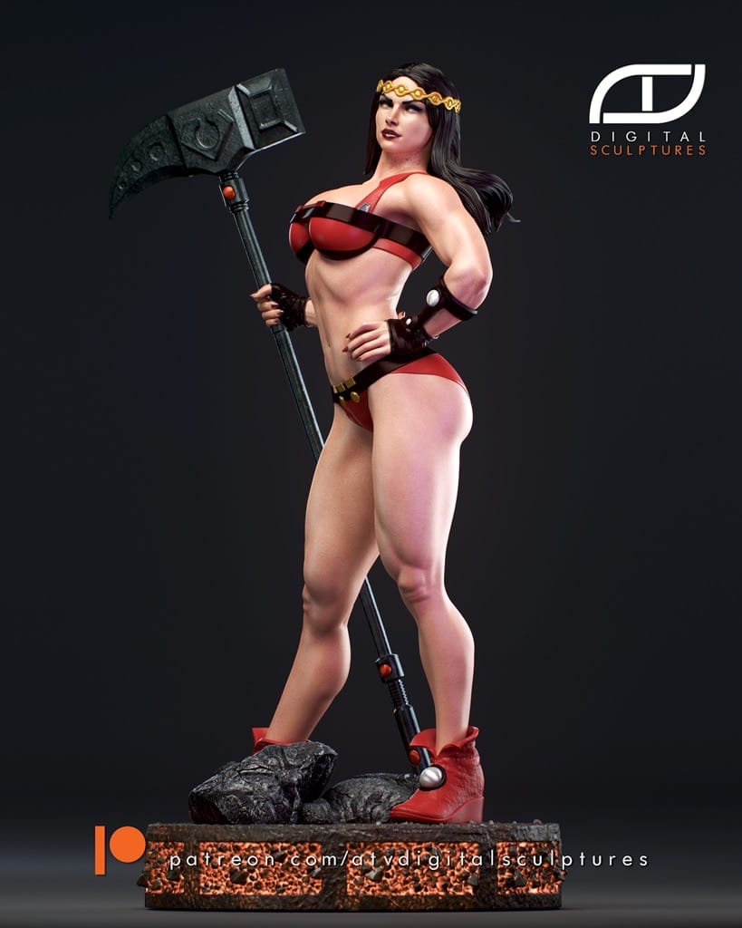 P站图纸印象馆 ATV DC漫画 大芭达 ATV DC漫画 大芭达