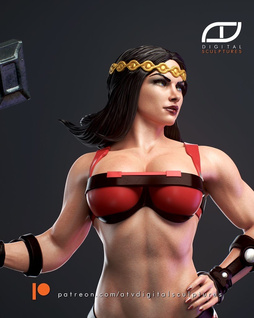 P站图纸印象馆 ATV DC漫画 大芭达 ATV DC漫画 大芭达