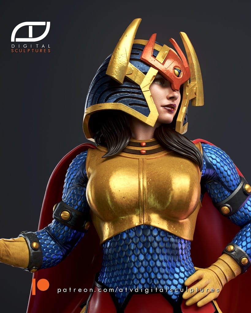 P站图纸印象馆 ATV DC漫画 大芭达 ATV DC漫画 大芭达