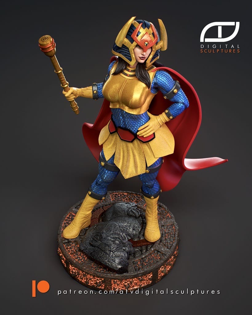 P站图纸印象馆 ATV DC漫画 大芭达 ATV DC漫画 大芭达