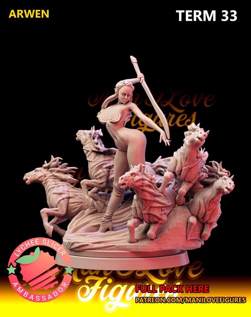 P站图纸印象馆 Man I Love 指环王 阿尔文 Man I Love 指环王 阿尔文