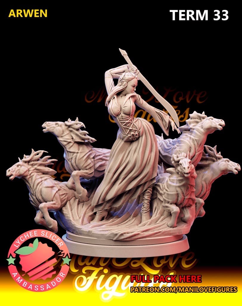 P站图纸印象馆 Man I Love 指环王 阿尔文 Man I Love 指环王 阿尔文