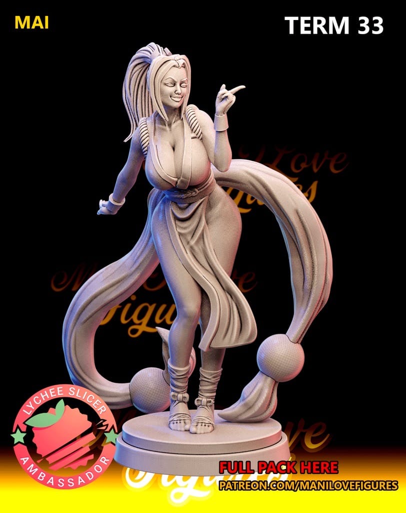 P站图纸印象馆 Man I Love 拳皇 不知火舞 Man I Love 拳皇 不知火舞