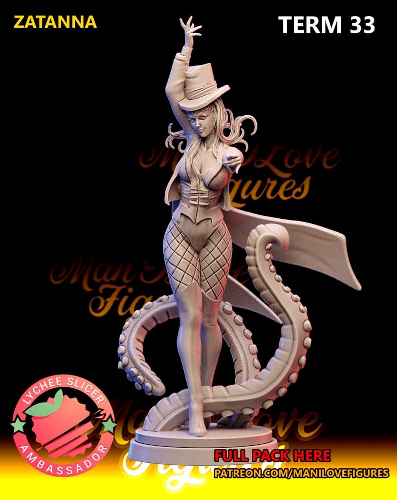 P站图纸印象馆 Man I Love DC漫画 扎坦娜·扎塔拉 Man I Love DC漫画 扎坦娜·扎塔拉