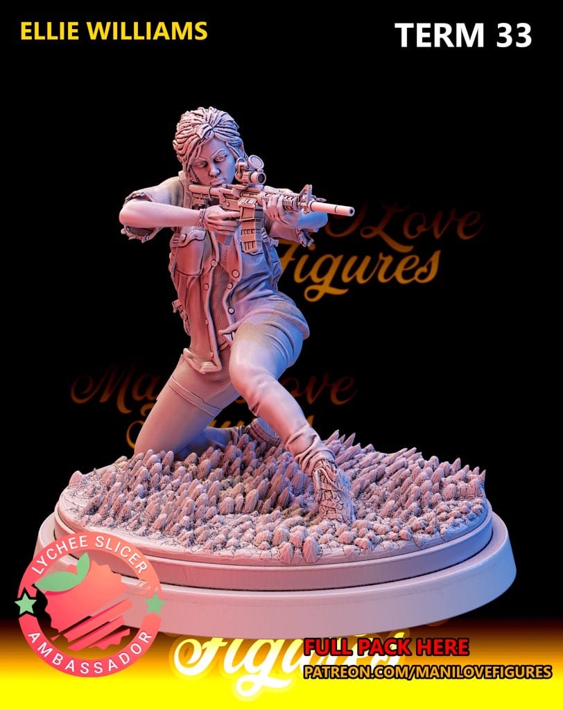 P站图纸印象馆 Man I Love 最后生还者 艾莉 Man I Love 最后生还者 艾莉