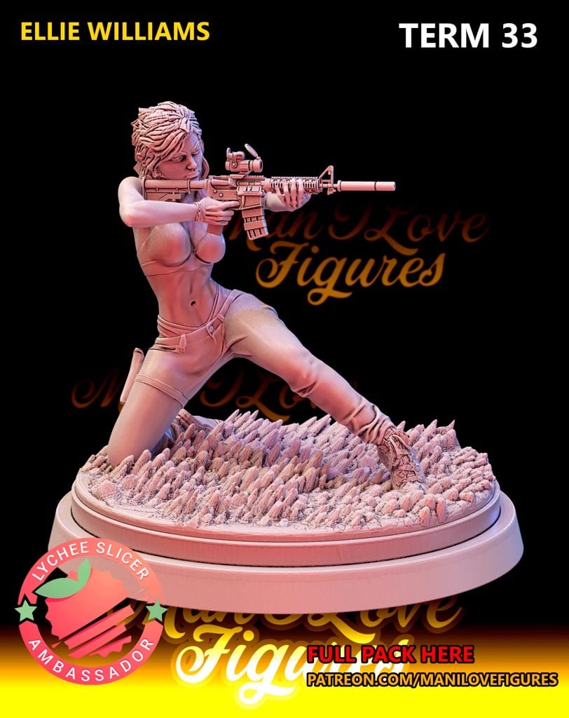 P站图纸印象馆 Man I Love 最后生还者 艾莉 Man I Love 最后生还者 艾莉