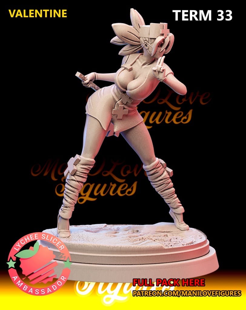 P站图纸印象馆 Man I Love 骷髅女孩 护士 Man I Love 骷髅女孩 护士