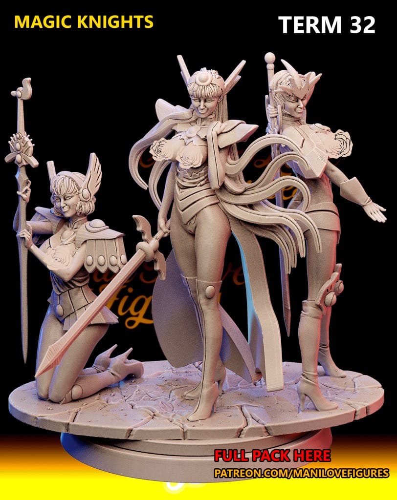 P站图纸印象馆 Man I Love 魔法騎士 Man I Love 魔法騎士