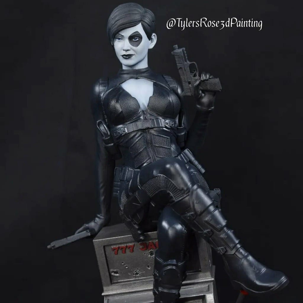 P站图纸印象馆 Artifex3d 漫威 多米诺 妮娜·瑟曼 Artifex3d 漫威 多米诺 妮娜·瑟曼