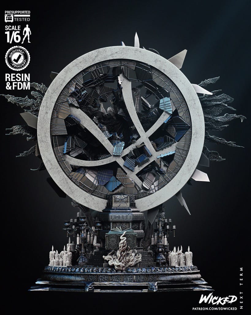 P站图纸印象馆 3DWicked 漫威 奇异博士和绯红女巫 3DWicked 漫威 奇异博士和绯红女巫