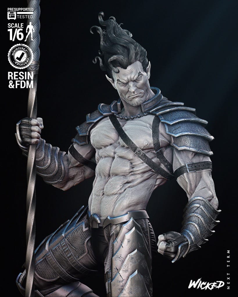 P站图纸印象馆 3DWicked 漫威 纳摩·麦肯齐 3DWicked 漫威 纳摩·麦肯齐