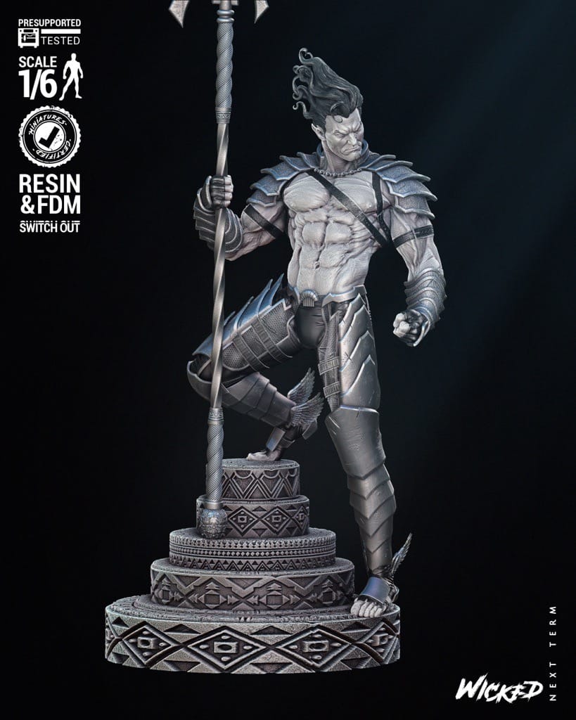 P站图纸印象馆 3DWicked 漫威 纳摩·麦肯齐 3DWicked 漫威 纳摩·麦肯齐