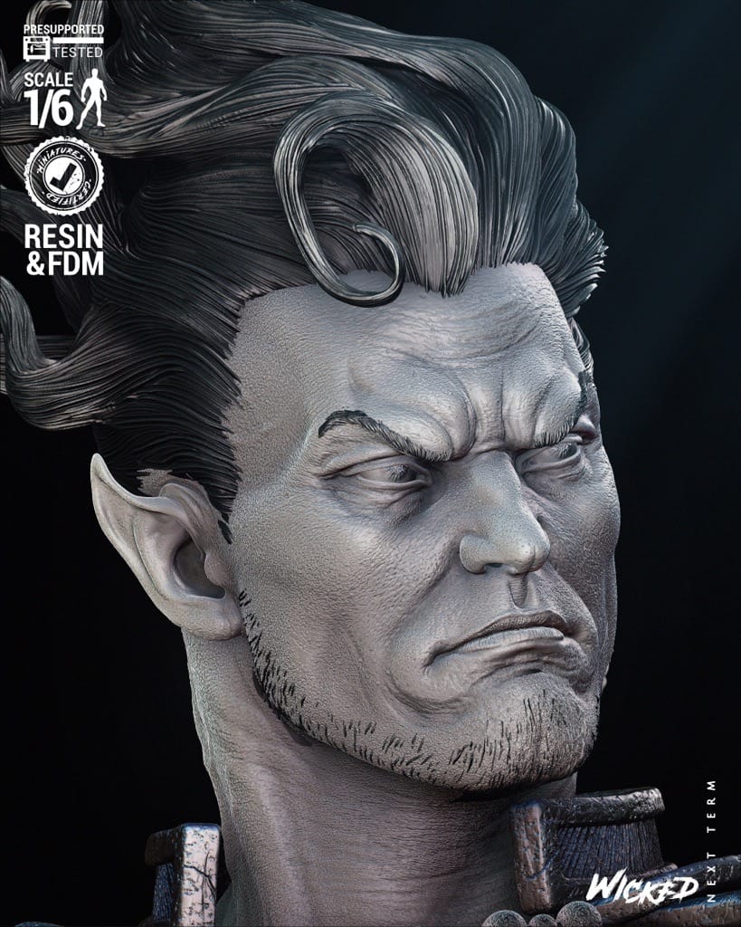 P站图纸印象馆 3DWicked 漫威 纳摩·麦肯齐 3DWicked 漫威 纳摩·麦肯齐