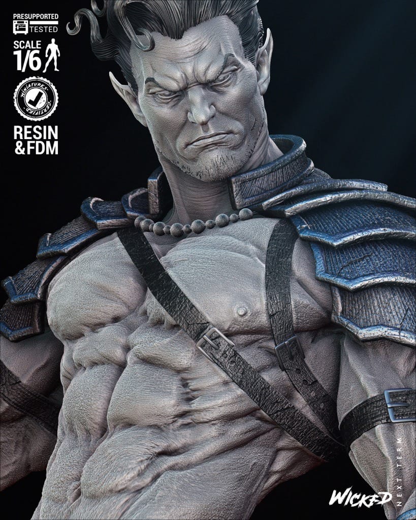 P站图纸印象馆 3DWicked 漫威 纳摩·麦肯齐 3DWicked 漫威 纳摩·麦肯齐