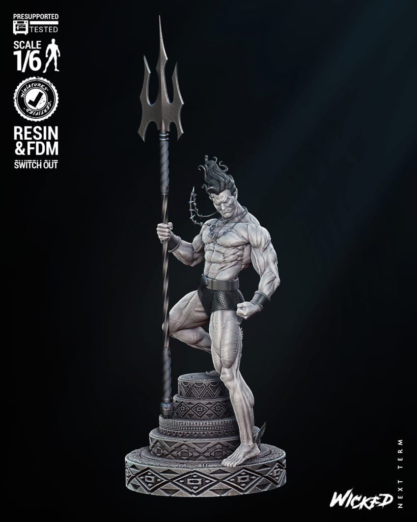 P站图纸印象馆 3DWicked 漫威 白银时代的纳摩 3DWicked 漫威 白银时代的纳摩