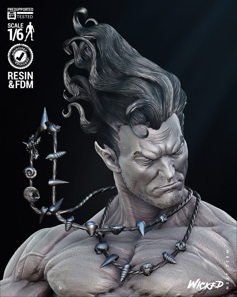 P站图纸印象馆 3DWicked 漫威 白银时代的纳摩 3DWicked 漫威 白银时代的纳摩