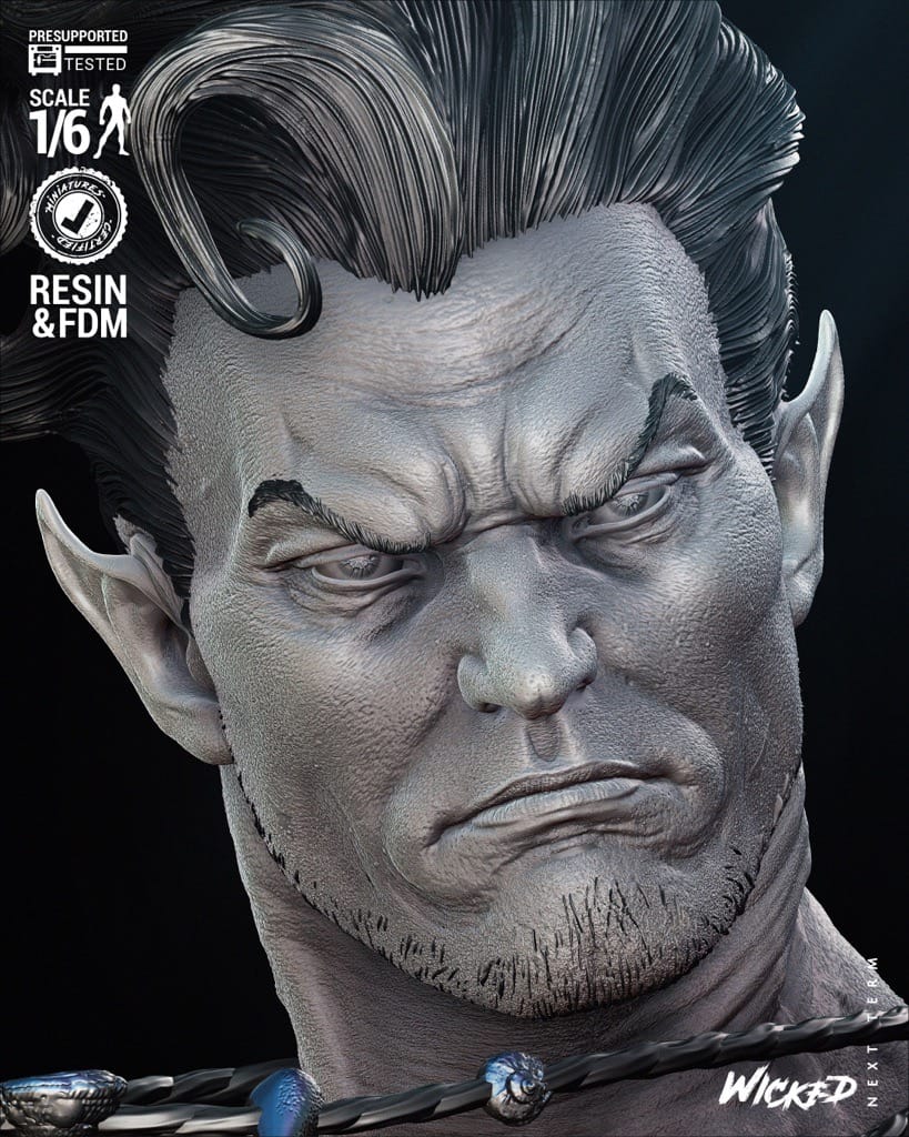 P站图纸印象馆 3DWicked 漫威 白银时代的纳摩 3DWicked 漫威 白银时代的纳摩