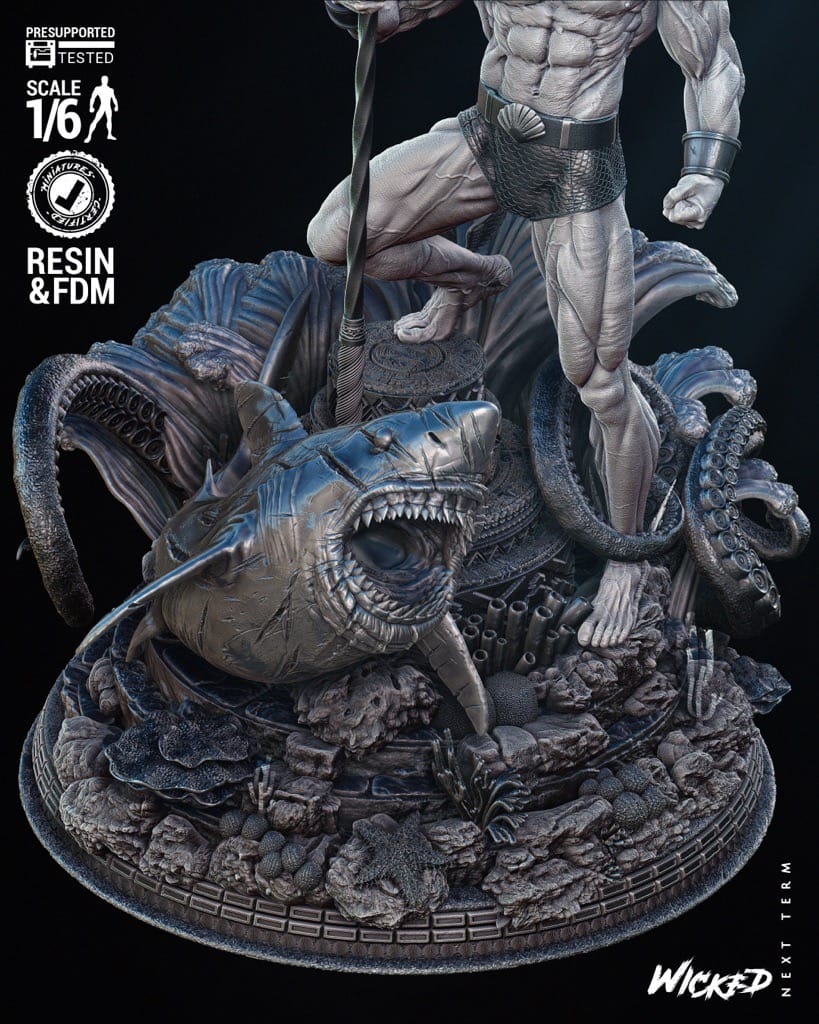 P站图纸印象馆 3DWicked 漫威 白银时代的纳摩 3DWicked 漫威 白银时代的纳摩