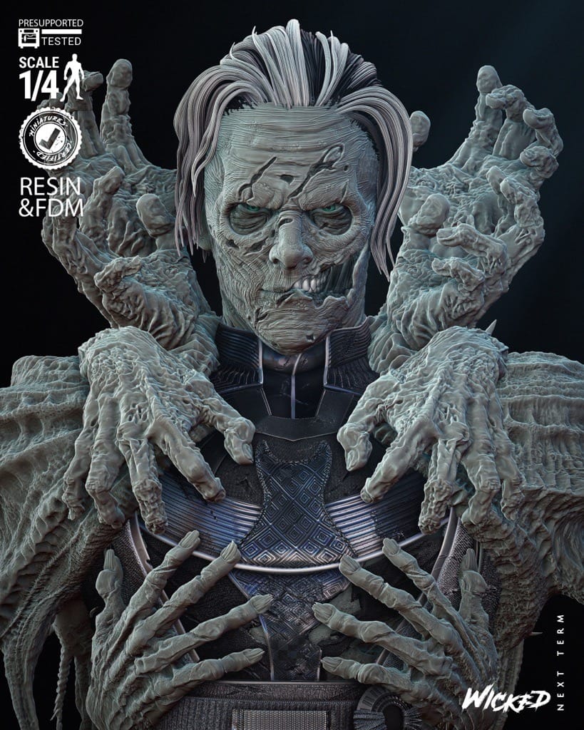 P站图纸印象馆 3DWicked 漫威 奇异博士 3DWicked 漫威 奇异博士