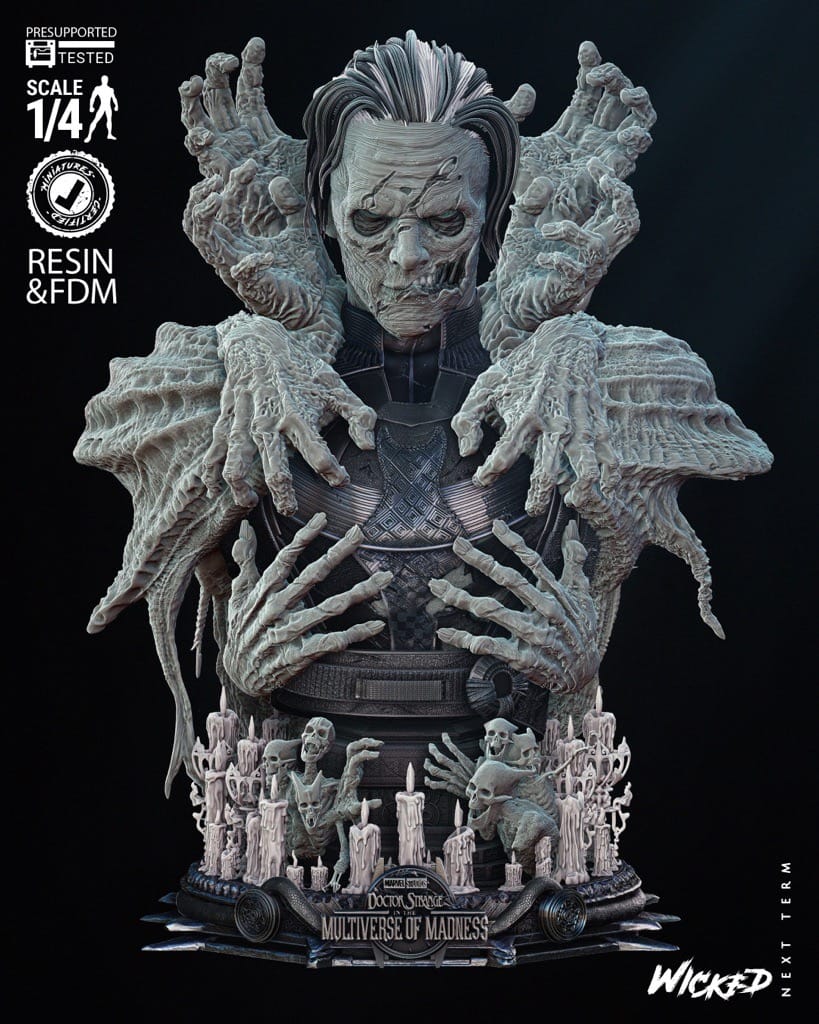 P站图纸印象馆 3DWicked 漫威 奇异博士 3DWicked 漫威 奇异博士