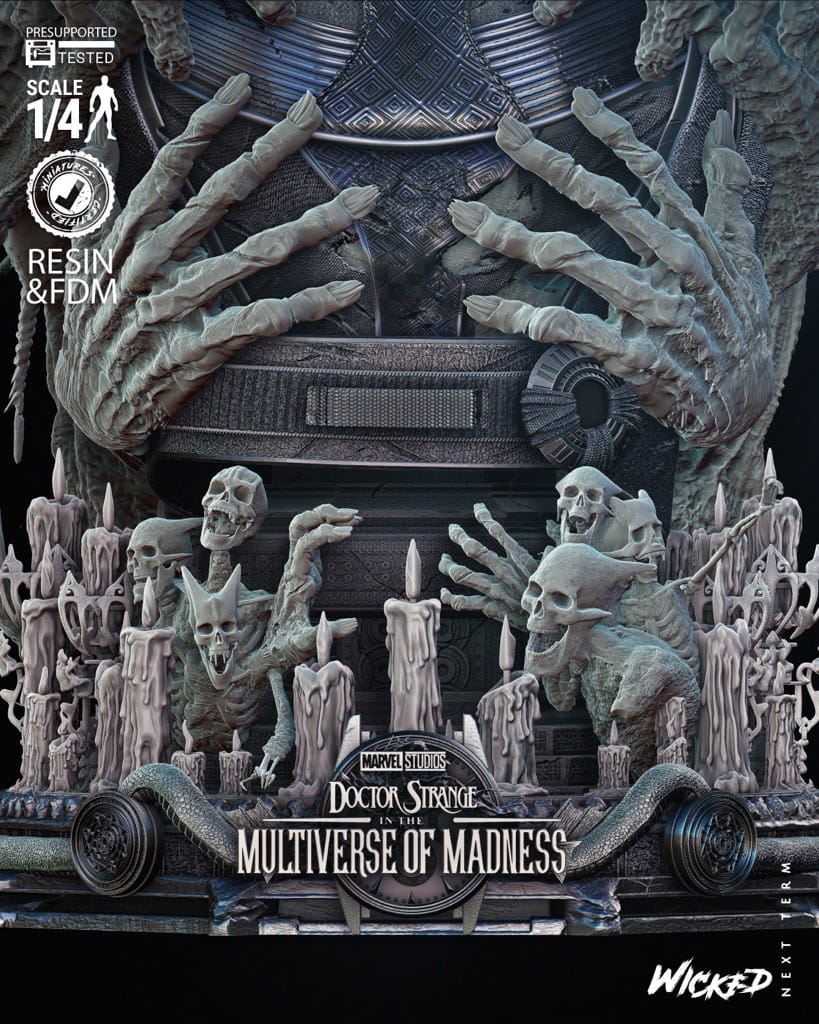 P站图纸印象馆 3DWicked 漫威 奇异博士 3DWicked 漫威 奇异博士