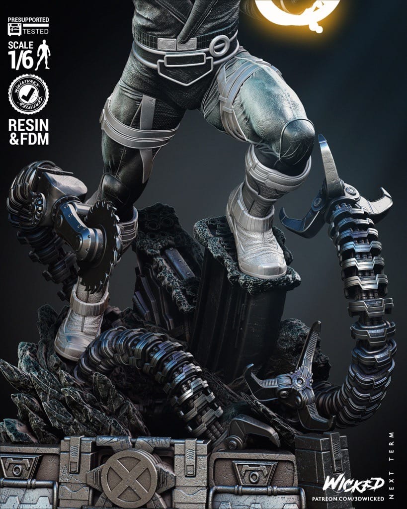 P站图纸印象馆 3DWicked 漫威 冲击波 3DWicked 漫威 冲击波