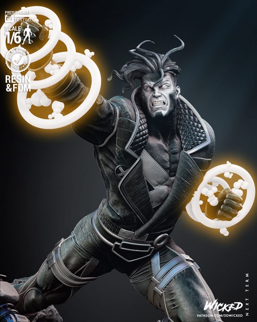 P站图纸印象馆 3DWicked 漫威 冲击波 3DWicked 漫威 冲击波