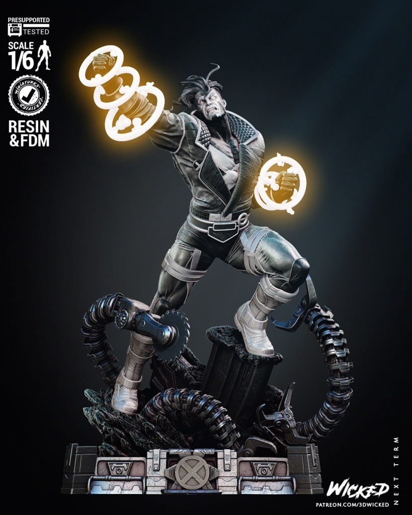 P站图纸印象馆 3DWicked 漫威 冲击波 3DWicked 漫威 冲击波